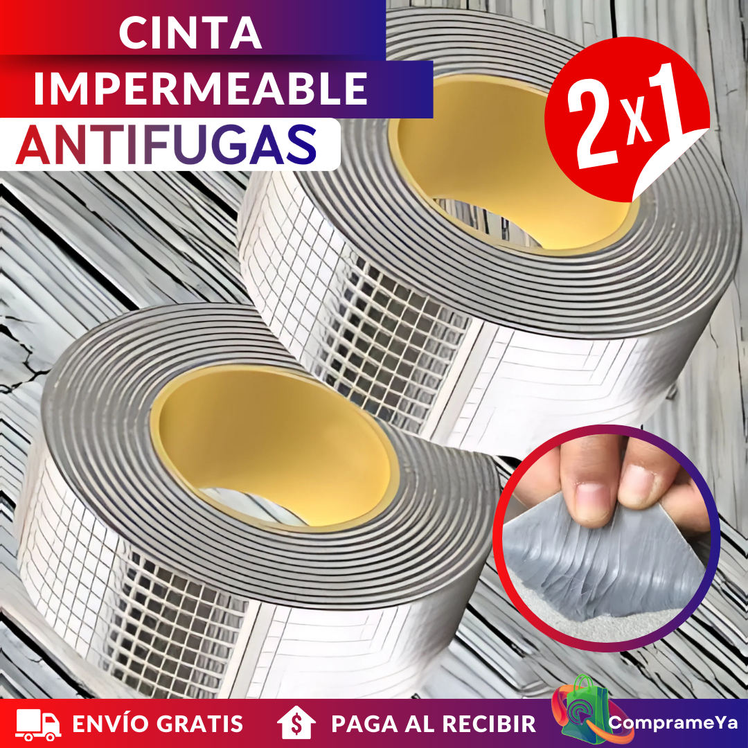 2X1 Cinta Impermeable Repara Fugas